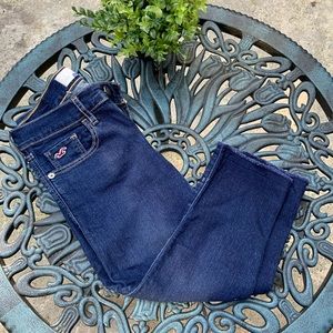 Hollister Dark Wash Capris
